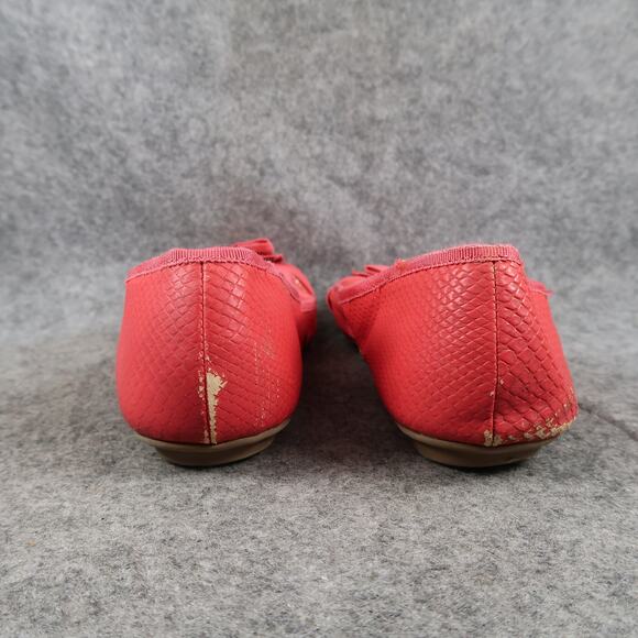 Alfani Shoes Womens 8 Ballet Dress Flats Bow Round Toe Slip On Skimmer Fashion - Picture 6 of 13